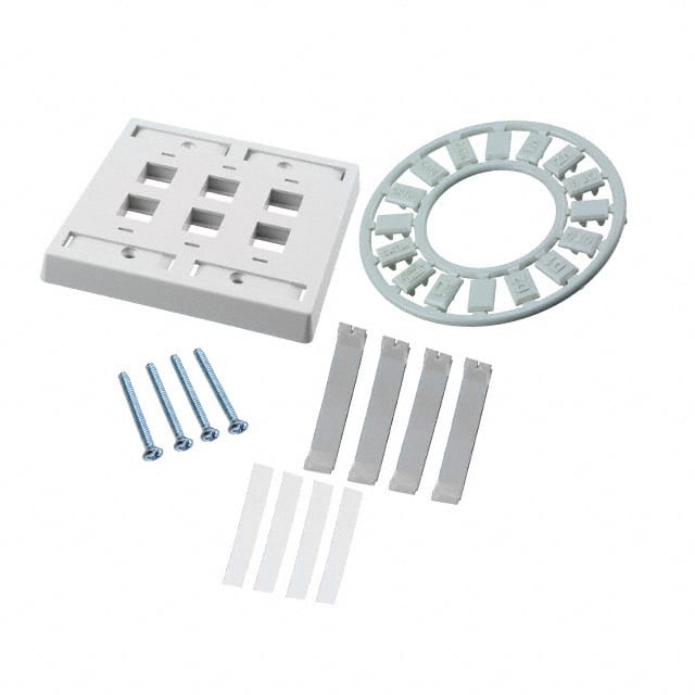 83936-1 TE Connectivity AMP Connectors  Keystone Faceplates Frames